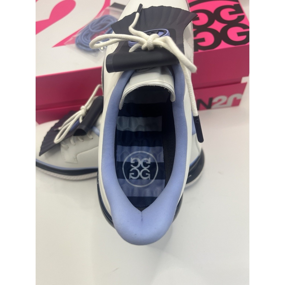 G/FORE Women's Gallivan2R TUXEDO STRIPE Kiltie Golf Shoes - Size 9.5 - GLF000108 - Picture 12 of 13
